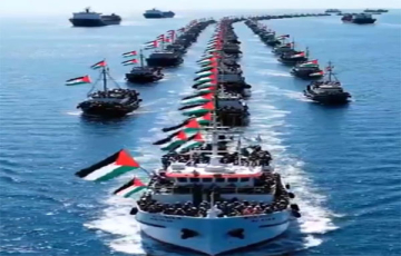 أسطول الصمود العالمي يدعم انتفاضة الشعب الألباني