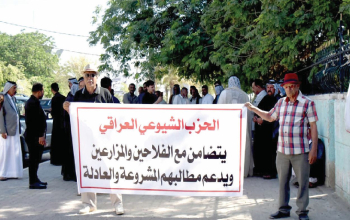 موجة جديدة من الاحتجاجات تطالب بفرص العمل والسكن والكهرباء.. الفلاحون في النجف يواصلون اعتصامهم لليوم السادس على التوالي