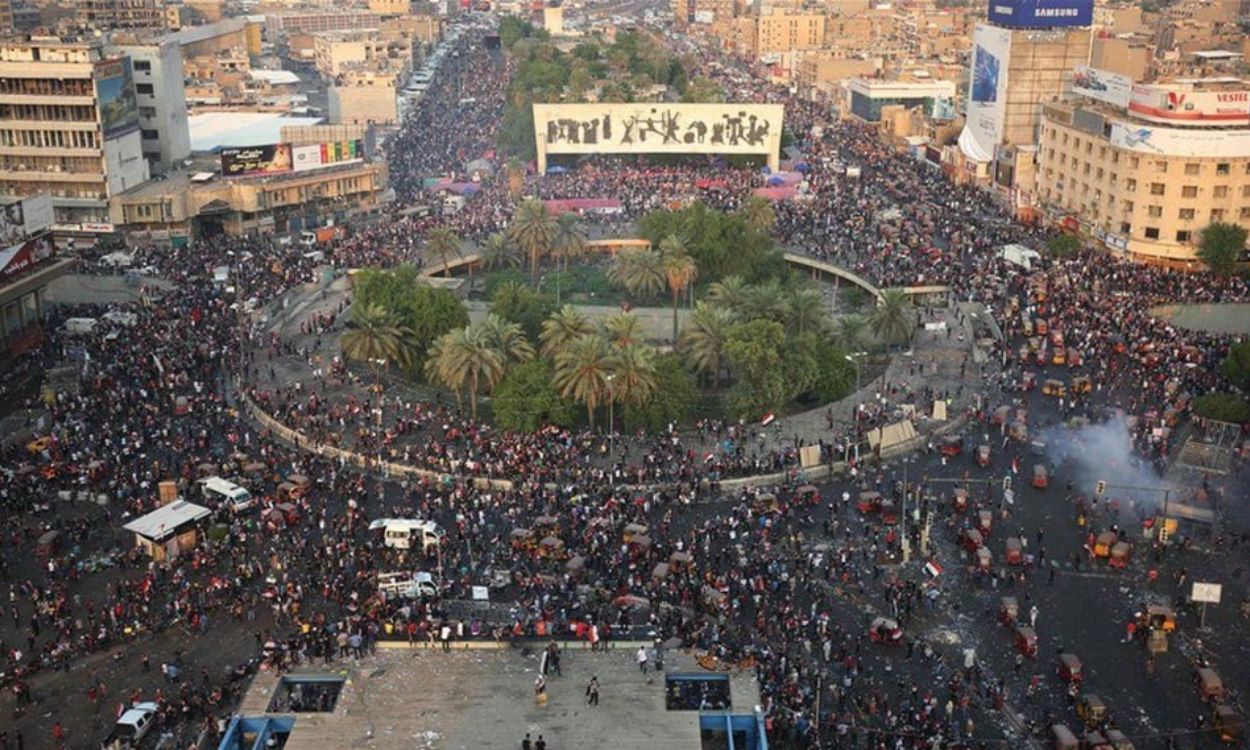 الشيوعي العراقي: في ذكراها السابعة.. تشرين باقية في نضال شعبنا من أجل التغيير والعدالة
